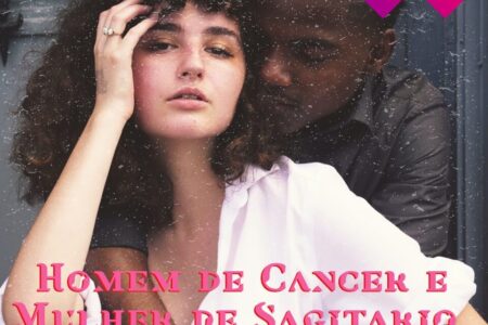 canceriano e sagitariana no amor