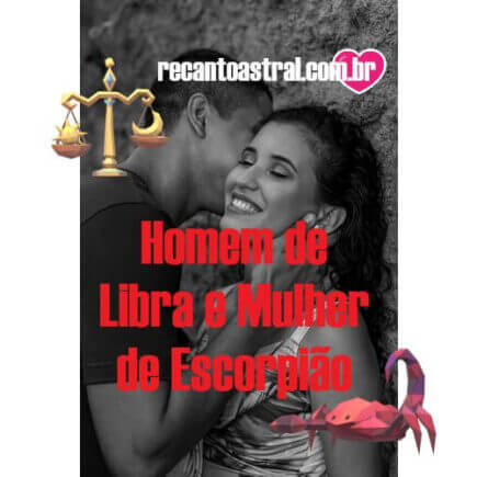 libra combina com escorpião amor