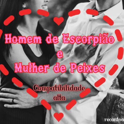 escorpião e peixes combinam