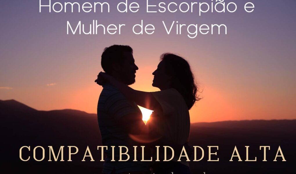 escorpiano e virginiana combinação no amor